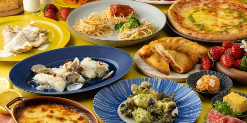 【3月】いちごランチバイキング 　春のイタリアン＋季節のドリンク特典（3/3～3/19平日限定）