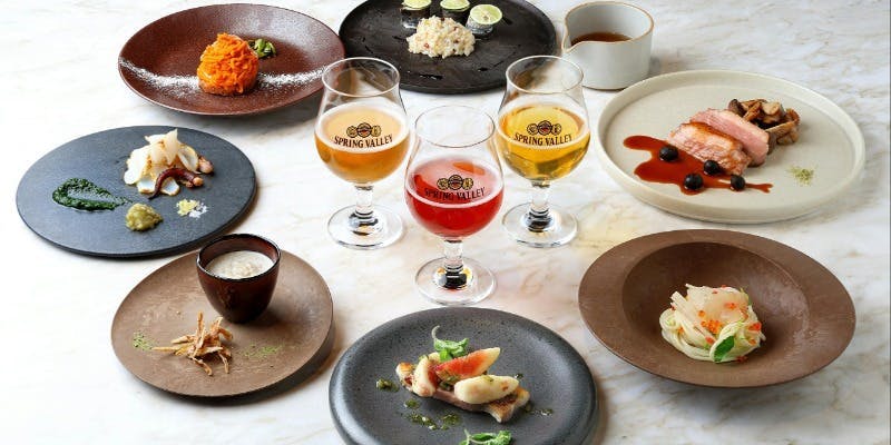 【SVB PAIRING COUNTER COURSE】クラフトビールに合わせて季節のメニューをご提供 全7品＋120分飲み放題