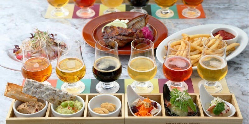 【休日ランチ限定】FREEFLOW CRAFT TAPAS COURSE