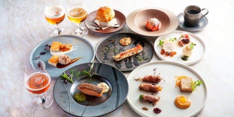 【2階カウンター日祝】PAIRING COURSE 　コーディネーター説明付 全7品11種＋120分飲み放題