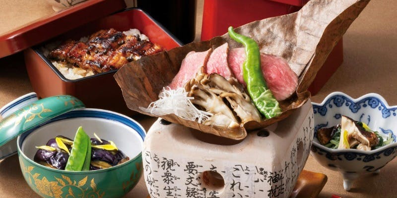 京懐石 美濃吉／京都新阪急ホテル 【特別懐石 初霜】＋1ドリンク（個室