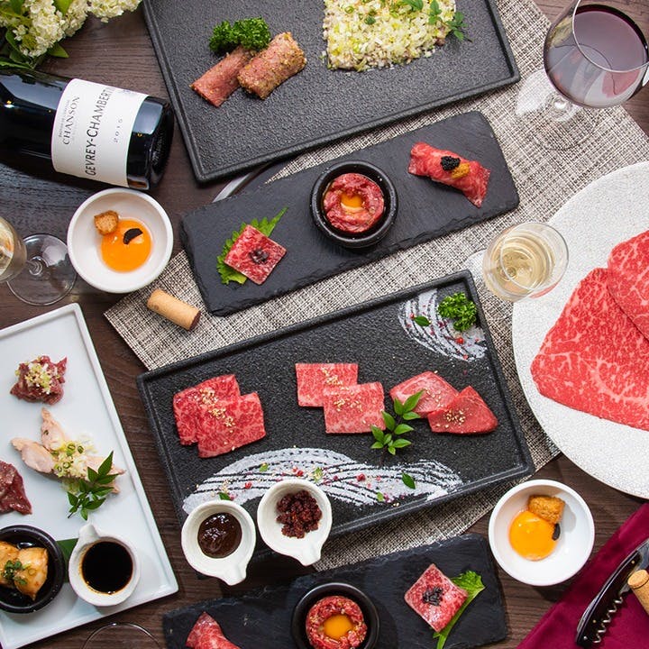 肉牛寿司 しゃぶ焼肉2 9 にたすきゅう ニクギュウスシ シャブヤキニク ニタスキュウ 大門 焼肉ダイニング 一休 Comレストラン