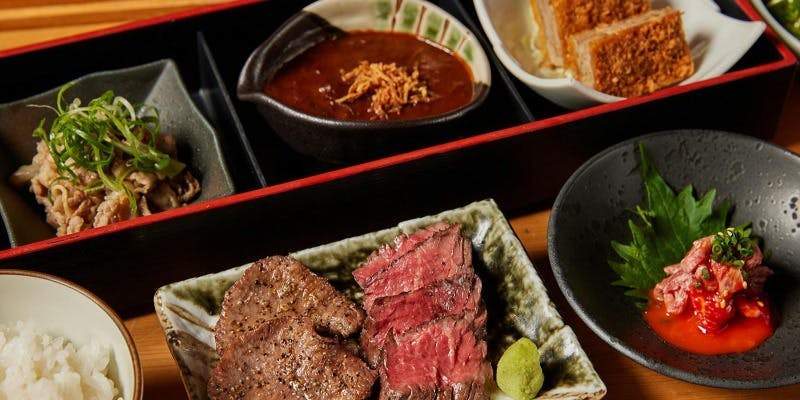 極上金舌御膳　～牛の魅力を極めた至福のランチ御膳～