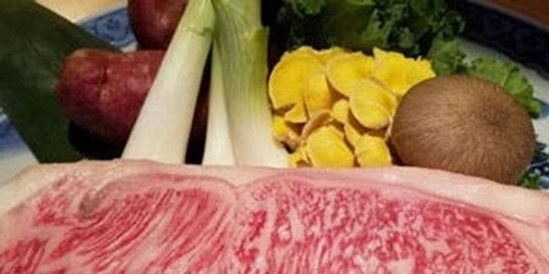 【ふくコース】特選赤城高原和牛サーロイン×鮮魚鉄板焼×懐石料理など銀座人気のコース全8品