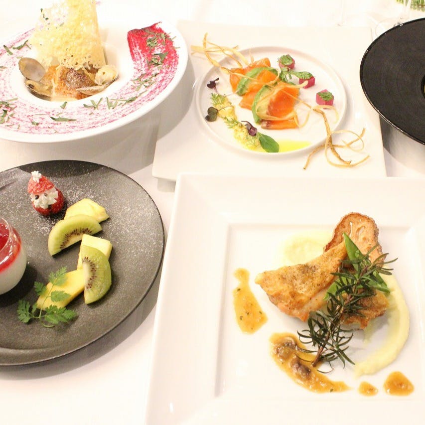ガーデンシティクラブ大阪 12月限定クリスマスランチコース 前菜からデザートまでの全5品フルコースをご堪能 ランチ プラン メニュー 一休 Comレストラン