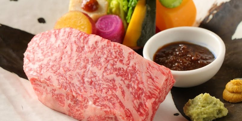 【港町：神戸牛ステーキコース】神戸牛赤身ステーキや神戸牛そぼろ煮など全7品