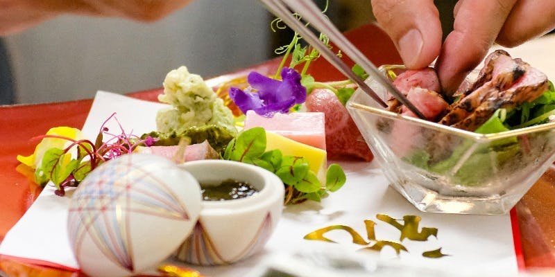 【吉祥吉本店季節のコース】神戸牛寿司、神戸牛ステーキなど全7品