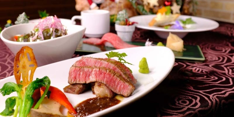 【ウェルカム神戸コース】肉寿司、神戸牛別格希少部位＆厳選赤身ステーキ2種食べ比べ、特製デザートなど