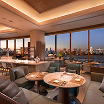 東京湾を見渡せるパノラマビュー