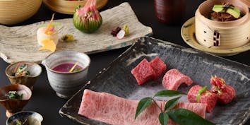 【今昔コース】最高級部位のお肉を存分にご堪能！海鮮も愉しむ全10品 - 日本焼肉 はせ川 銀座店