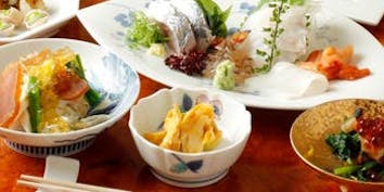 【明石】淡路牛サーロインステーキ、厳選活魚お造りなど全10品 - 四季和食 百菜