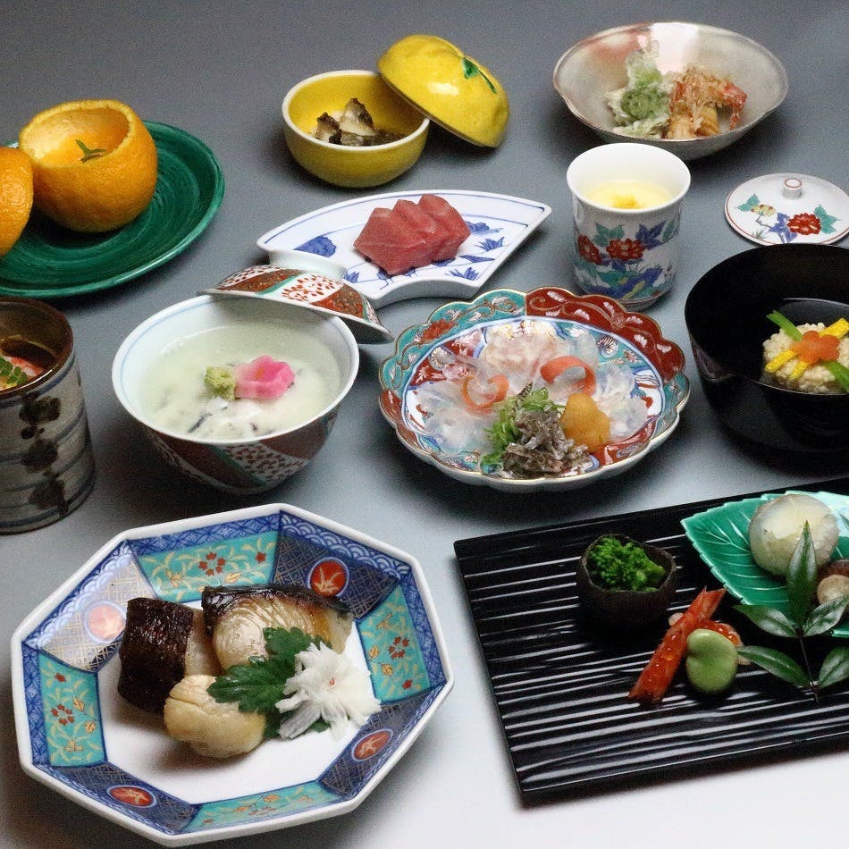 京料理 田ごと 本店 【会席 臼】八寸、焼物など全9品 ディナー プラン(11143403)・メニュー [一休