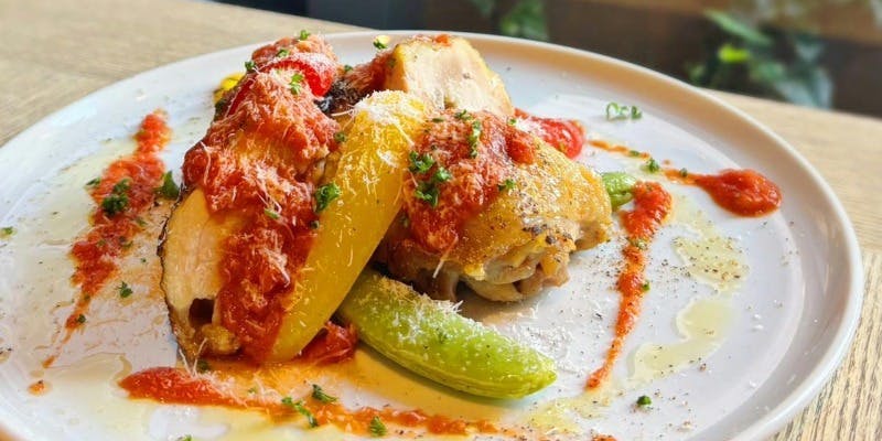 【カジュアルランチ】サラダビュッフェ×やわらかチキン　大皿盛りプラン（お席2.5時間制）