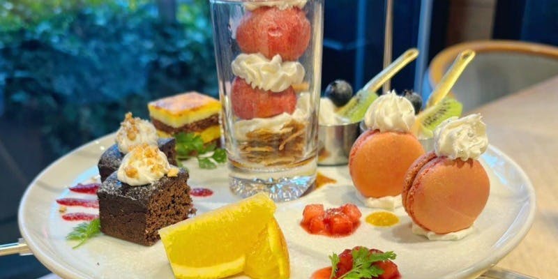 【女子会ランチ】豪華デザート6種盛り　大皿プラン＋3h飲み放題