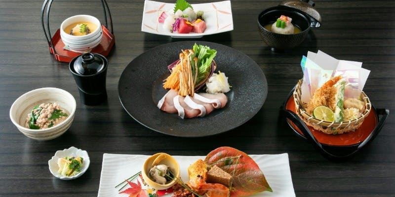 【利休コース】お造り 合肴 お食事など全8品