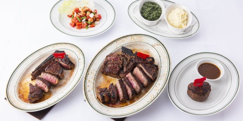 サラダorスープ＋プライムフィレミニオン＋サイドメニューなど全3品　