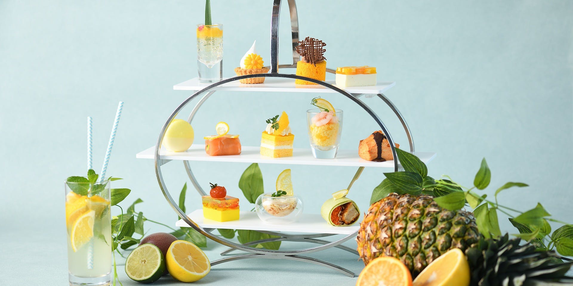 ザ・グラン ラウンジ SUMMER イブニングハイティーセット ～銀座の清夏