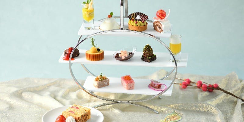 ザ・グラン ラウンジ 新春を寿ぐアフタヌーンティー＋苺のミルフィーユ