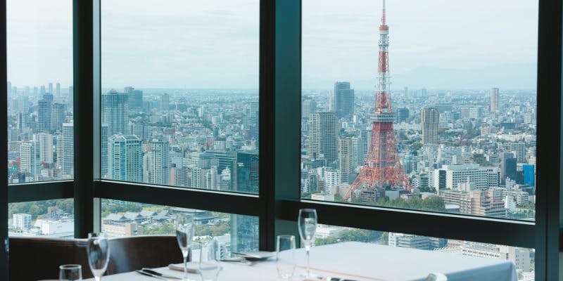 【TokyoTower 個室指定】乾杯スパークリング付き！（土日祝日）