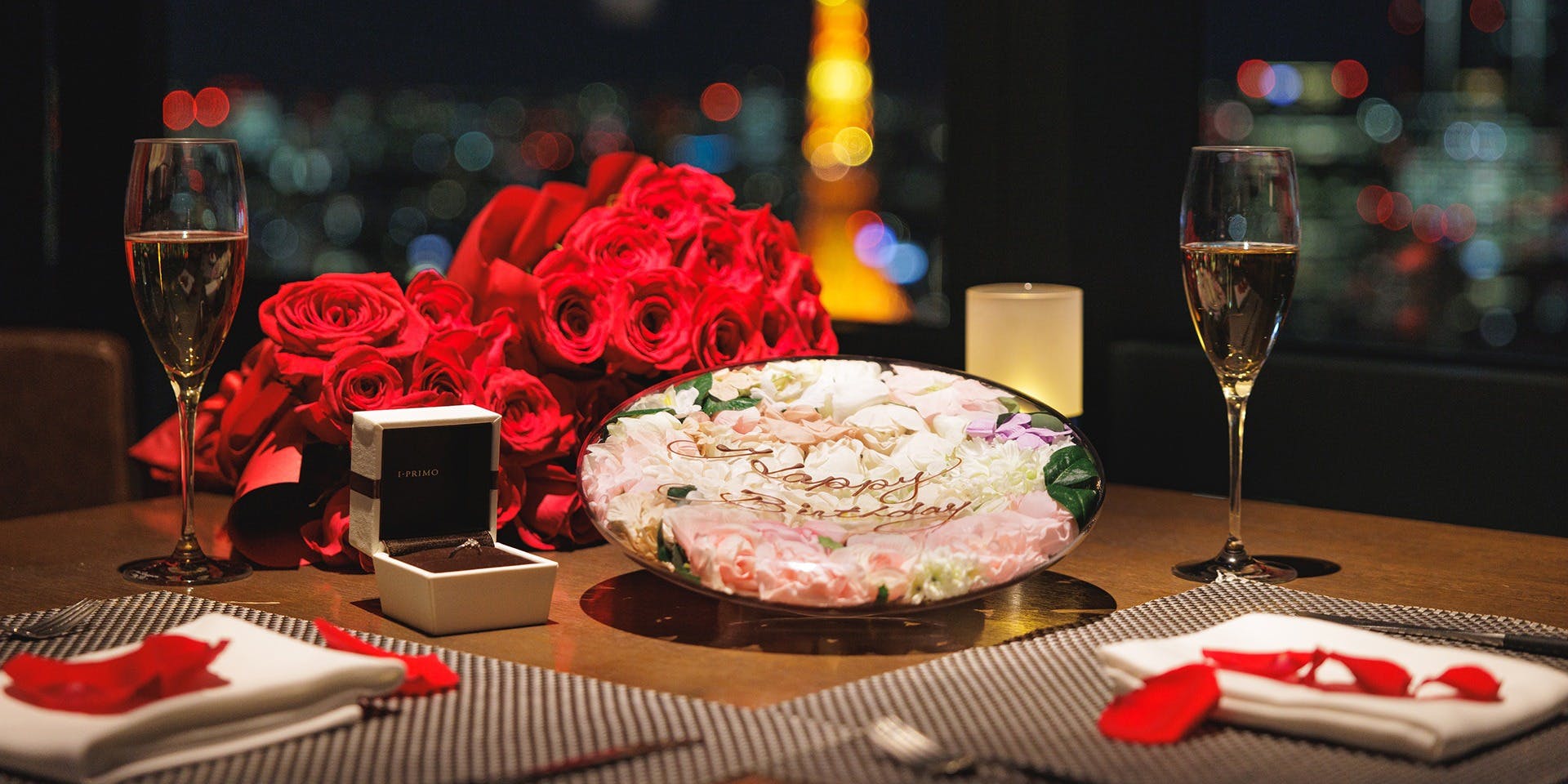 Prime42 steakhouse & sky bar 【TokyoTower 個室指定】乾杯