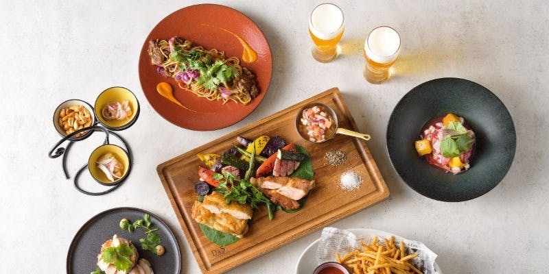 【忘年会ビアパーティープラン】3種ミートコンボ等全9品＋乾杯酒＆30種以上飲み放題（2時間制）