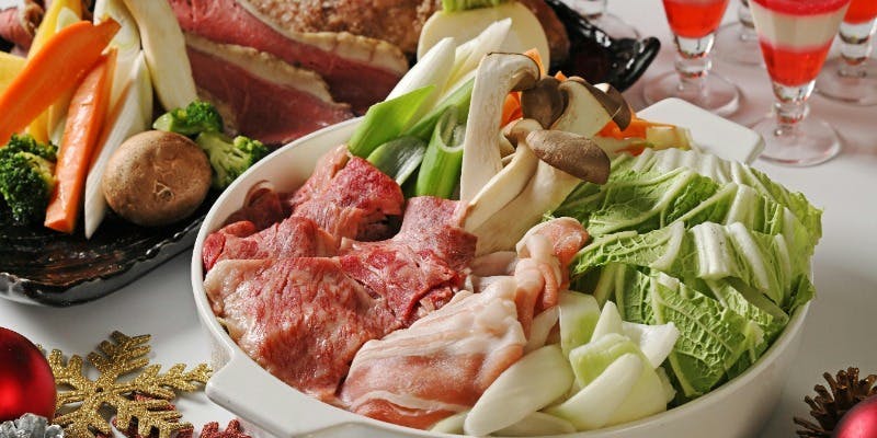 【ディナーブッフェ】地上120mの絶景×ローストビーフ等約60種＋飲み放題（窓際確約）