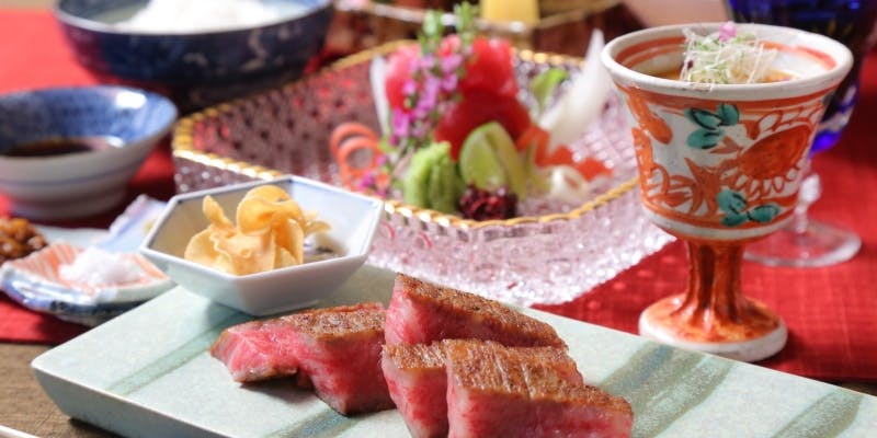 【季節の鉄板会席/ライト】（全7品）＋乾杯シャンパンサービス