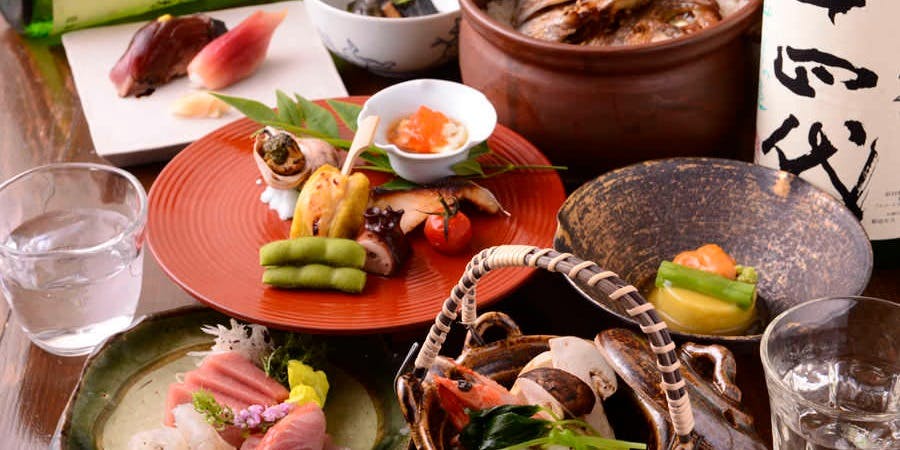 古木 船形テーブル