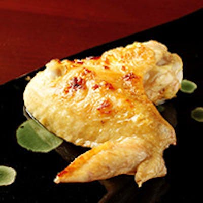 国産銘柄鶏、山梨県産甲州健味どりを使用