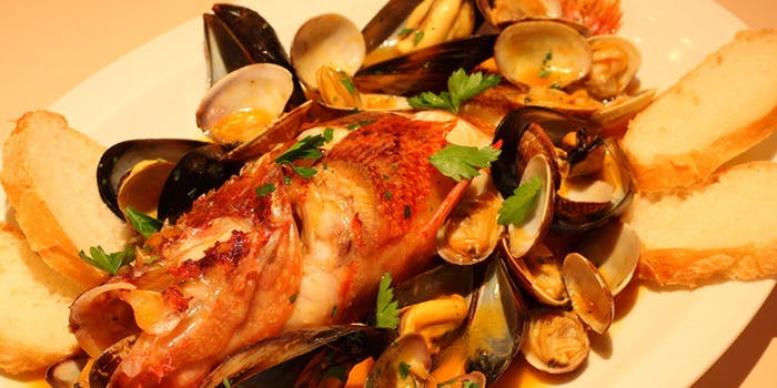 トラットリア イ・ビスケロ シェフおまかせのコース全6品（リクエスト