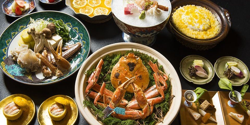 山乃尾 【冬季限定・加能ガニ】圧巻のカニ尽くし！石川県産加能ガニ