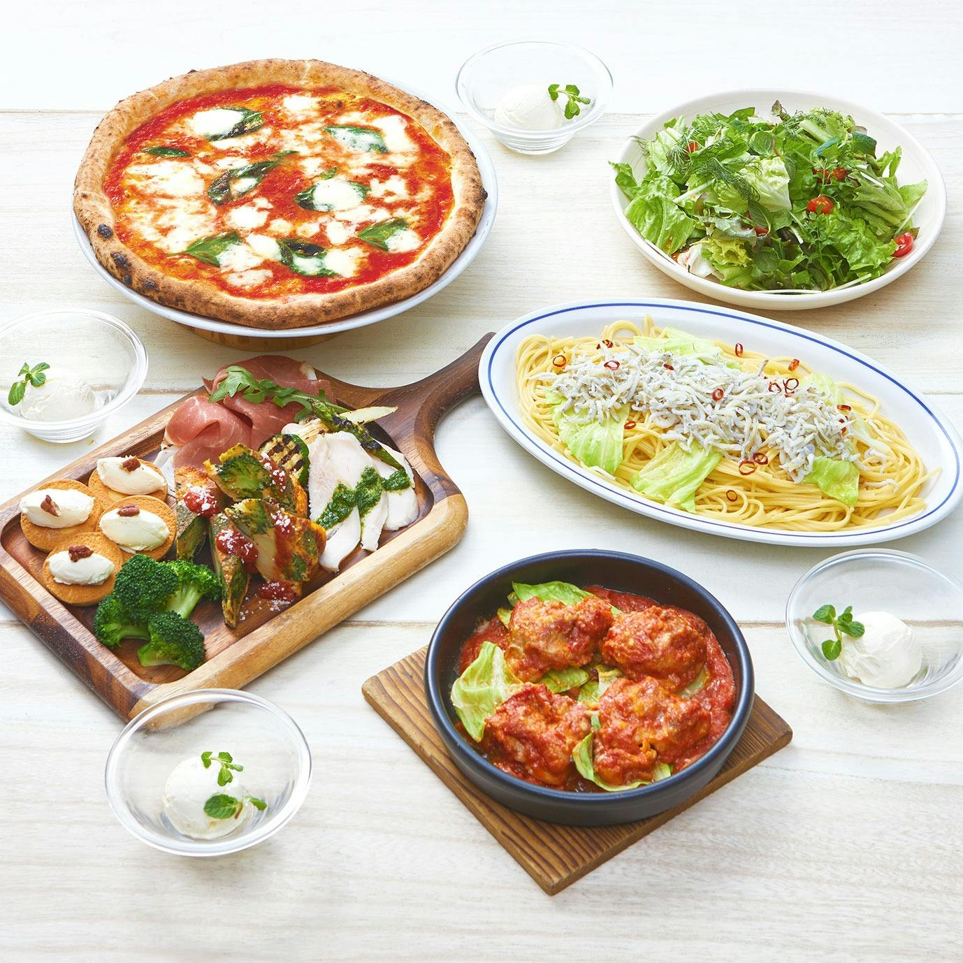 ディナー サルヴァトーレ クオモ アンド バール フクヤマ 福山 ピザ イタリア料理 バル 一休 Comレストラン