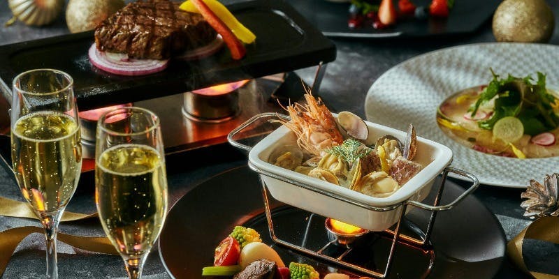 【和モダンノエル】【Xmas2025】ペアディナー＋120分制