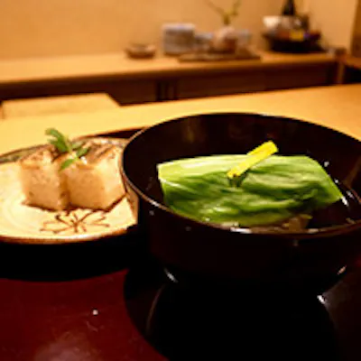 固定のメニューのない割烹料理店です