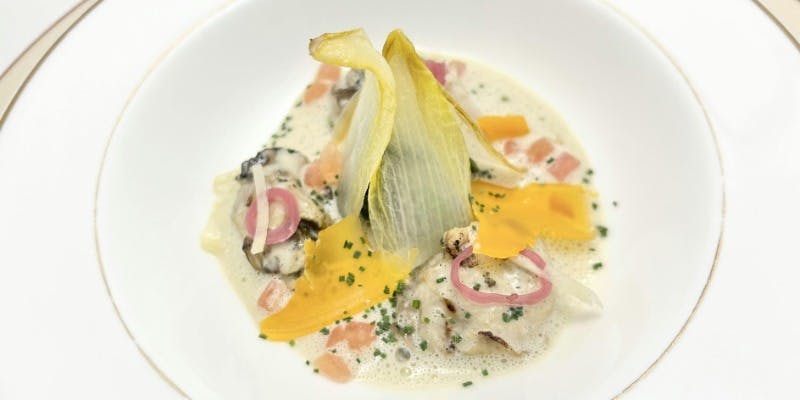 冬牡蠣のグリエ