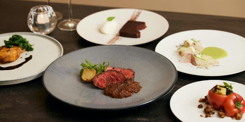 【スタンダードコース】旬の国産食材を堪能する6品	