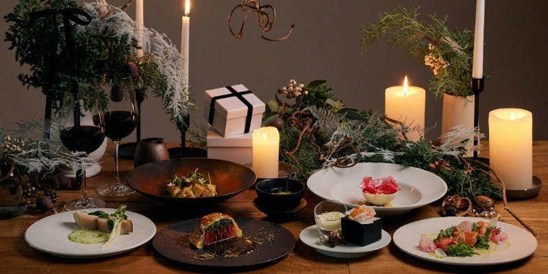 【Xmas2025】Christmas Dinner 7 Course＋シャンパンプレゼント（17：00台限定）
