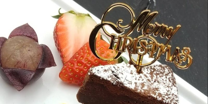 【Xmas2025】デラックスコース〇乾杯シャンパン　〇食後酒付き  