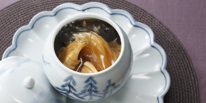 銀座アスター本店創業100周年記念本店名物極上壷蒸しスープを味合うディナーコース　