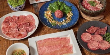 9種類のお肉と新メニューの生ハンバーグが楽しめる春のシグニチャーコース - 神楽坂焼肉 Kintan