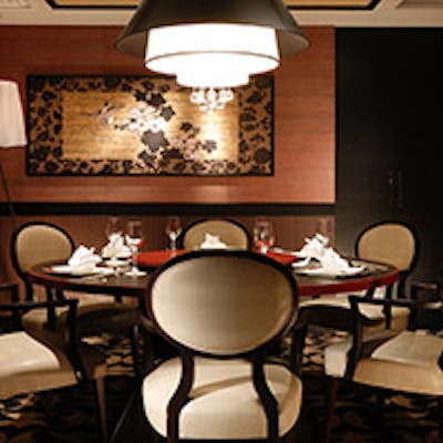 オリエンタルな雰囲気が漂う空間