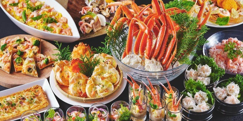 かに推し　ディナーブッフェ