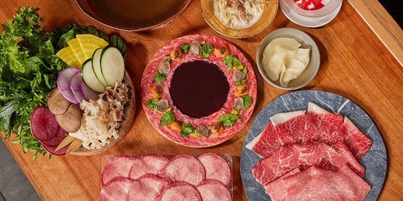 【Xmasコース】Xmas限定リースユッケや和牛サーロイン等しゃぶしゃぶKINTANならではの逸品や名物料理を堪能