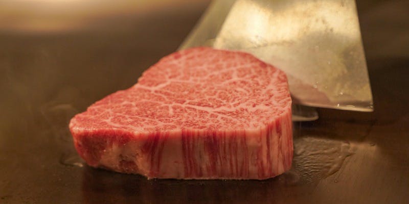 【黒毛和牛シャトーブリアンステーキコース】