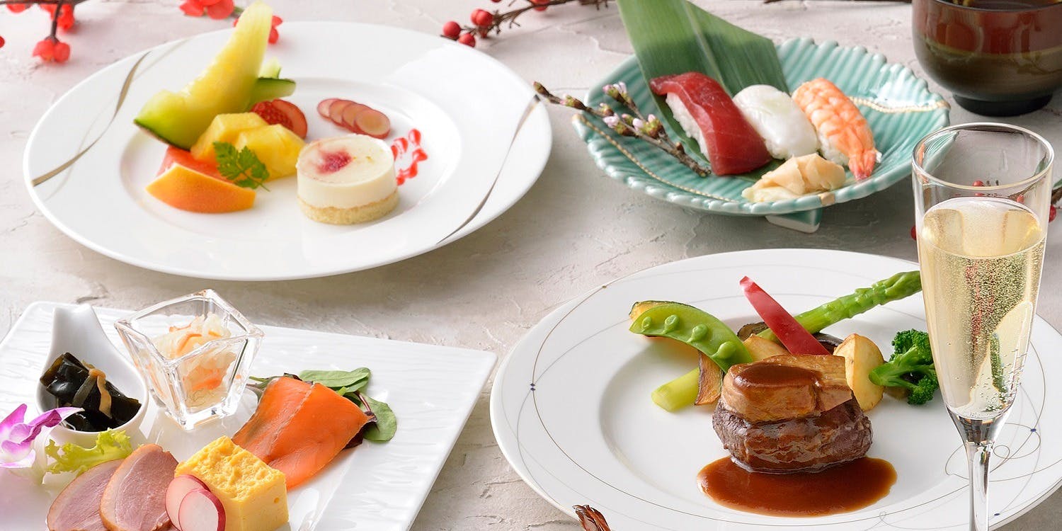 ダイニング バー ベイサイド ダイニング アンド バー ベイサイド ヨコハマサクラギチョウワシントンホテル 横浜桜木町ワシントンホテル 洋食 一休 Comレストラン