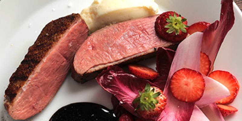 【鴨料理コース】全6皿＋スパークリングワイン含む2時間飲み放題付き（12/1～12/31期間限定）