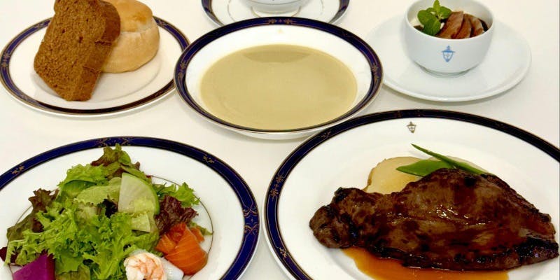 【開化ランチ】選べるメインにスープなど全4品＋乾杯スパークリングワイン