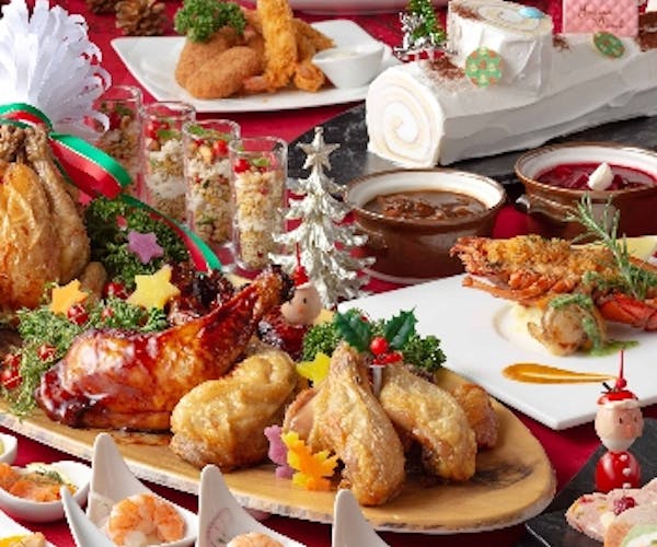 クリスマス グルメ パティオ 成田ビューホテル Okaimonoモール レストラン
