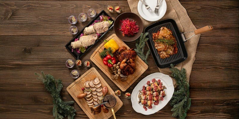 【11・12月】フェスティブスイーツ＆ランチビュッフェ＋フリーソフトドリンク