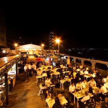 ディナー Rooftop Dining Forum ホテル アゴーラ大阪守口 Okaimonoモール レストラン